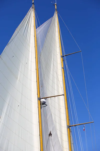 Segelbootrennen Der Französischen Riviera — Stockfoto