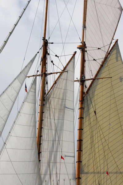 Zeilboot Race Franse Riviera — Stockfoto