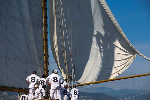 Regata Veleros Riviera Francesa —  Fotos de Stock