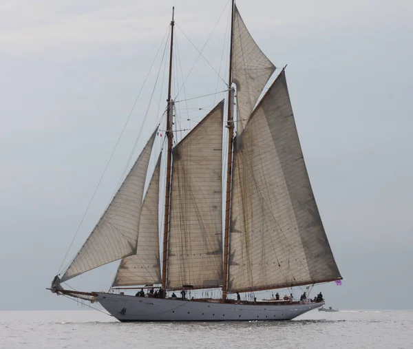 Segelbootrennen Der Französischen Riviera — Stockfoto