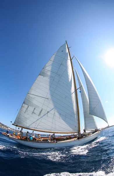 法国里维拉帆船比赛 — 图库照片