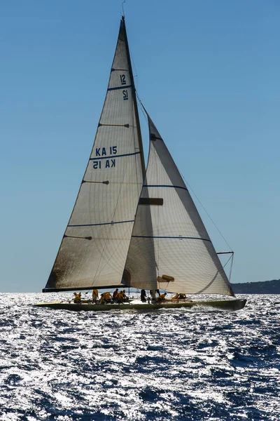 Course Voiliers Sur Côte Azur — Photo