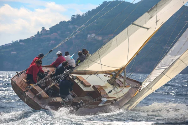 Sailing Boat Race French Riviera — Stock Photo, Image