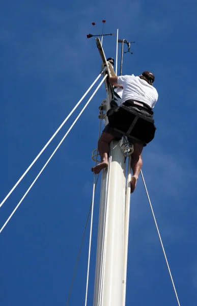 Zeilboot Race Franse Riviera — Stockfoto