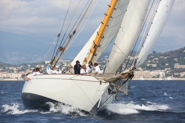 Course Voiliers Sur Côte Azur — Photo