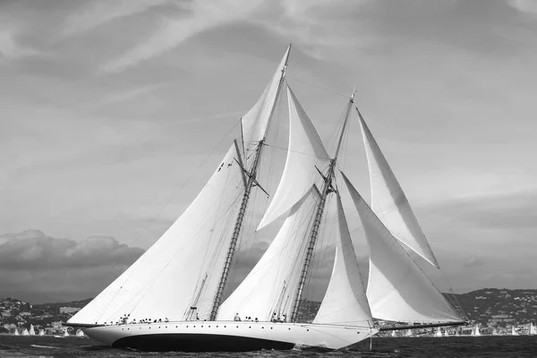 Zeilboot Race Franse Riviera — Stockfoto