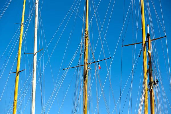 Segelbootrennen Der Französischen Riviera — Stockfoto