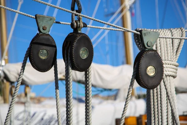 Sailing Boat Race French Riviera — Stock Photo, Image