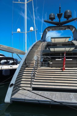 Fransız Rivierasında yelkenli yarışı 