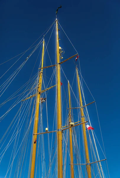 Zeilboot Race Franse Riviera — Stockfoto