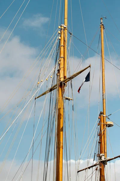 Segelbootrennen Der Französischen Riviera — Stockfoto