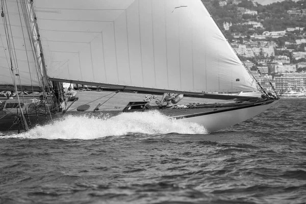 Sailing Boat Race French Riviera — Stock Photo, Image