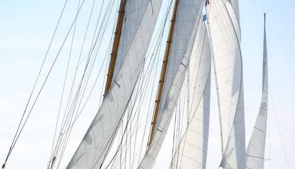 Sailing Boat Race French Riviera — Stock Photo, Image