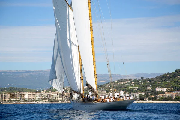 Zeilboot Race Franse Riviera — Stockfoto