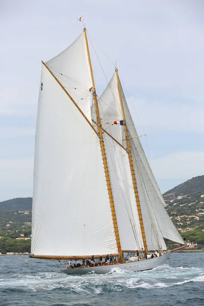 Zeilboot Race Franse Riviera — Stockfoto