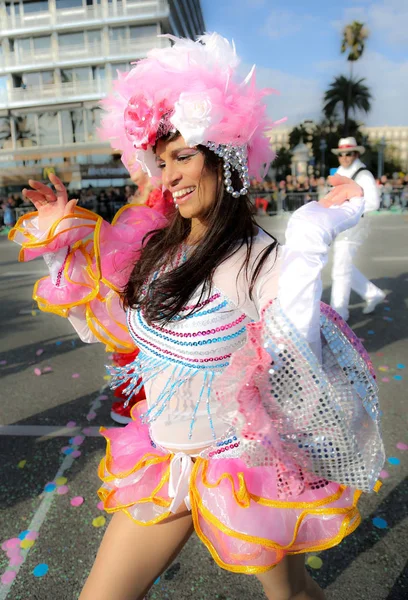 Carnaval Francés Niza — Foto de Stock