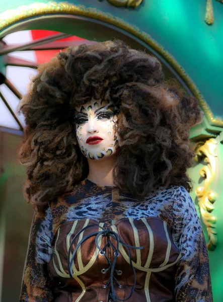 Carnaval Francés Niza — Foto de Stock