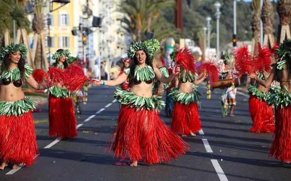 Carnaval Francés Niza — Foto de Stock