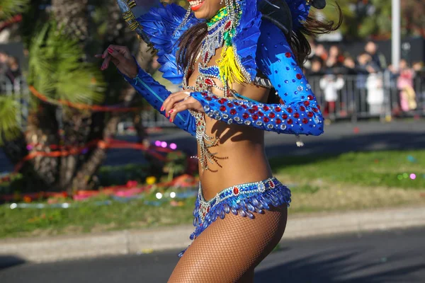 Carnaval Francés Niza — Foto de Stock