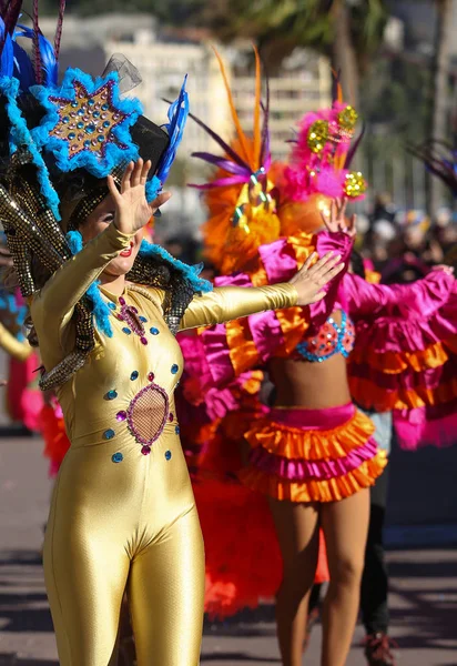 Carnaval Francés Niza — Foto de Stock