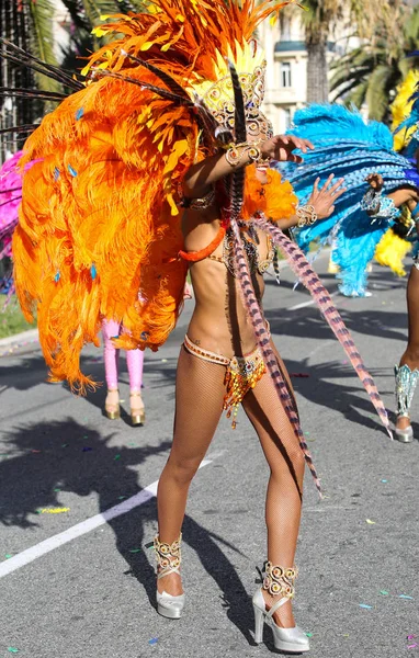 Carnaval Francés Niza — Foto de Stock