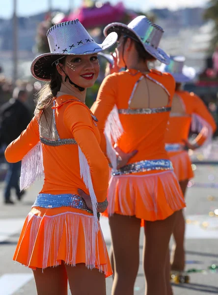 Franse Carnaval Van Nice — Stockfoto