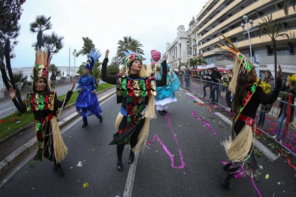 Franse Carnaval Van Nice — Stockfoto