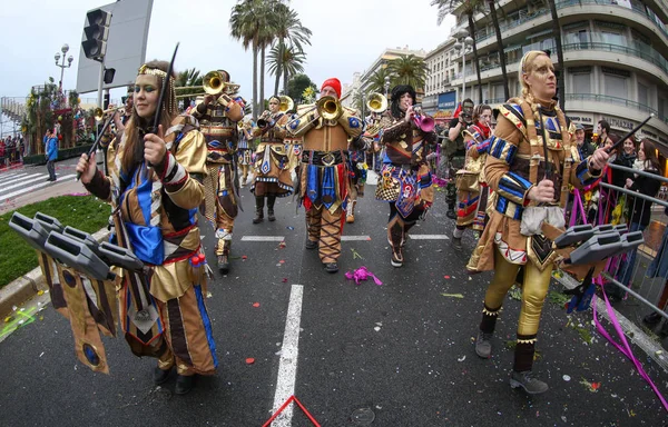 Franse Carnaval Van Nice — Stockfoto