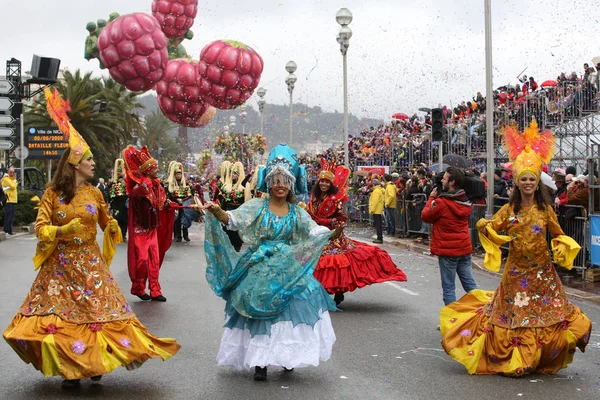 Carnaval Francês Nice — Fotografia de Stock