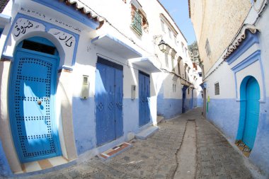 Sokak: Chefchaouen Fas 