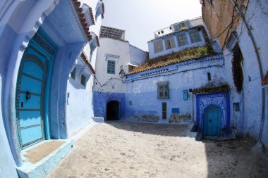 Sokak: Chefchaouen Fas 