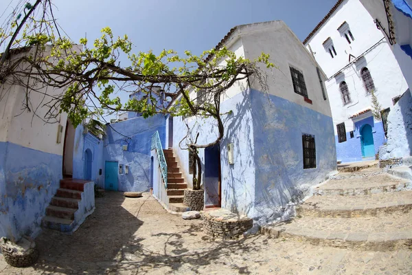 Gatan Chefchaouen Marocko — Stockfoto