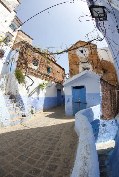 Utca Chefchaouen Marokkó — Stock Fotó