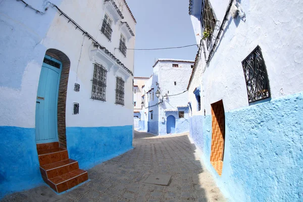 Ulice Chefchaouen Maroka — Stock fotografie