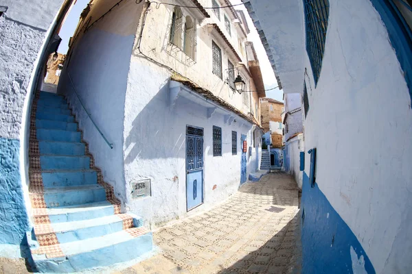 Rua Chefchaouen Marrocos — Fotografia de Stock