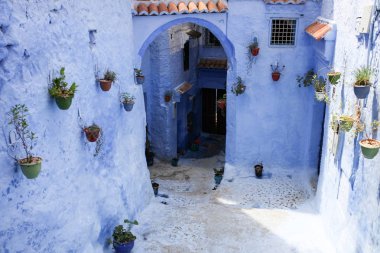 Sokak: Chefchaouen Fas 