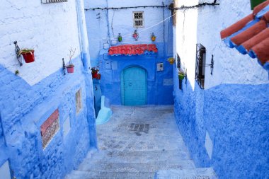 Sokak: Chefchaouen Fas 