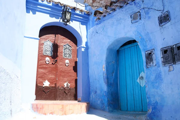 Ulicy Maroka Chefchaouen — Zdjęcie stockowe