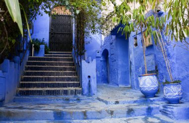 Sokak: Chefchaouen Fas 