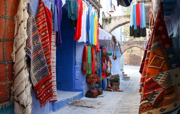 Вулиця Chefchaouen Марокко — стокове фото