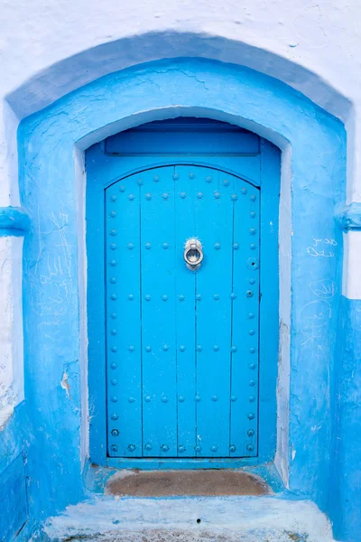 Ulicy Maroka Chefchaouen — Zdjęcie stockowe