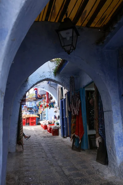 Calle Chefchaouen Marruecos — Foto de Stock