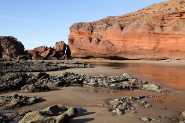 manzara Legzira Beach Fas 