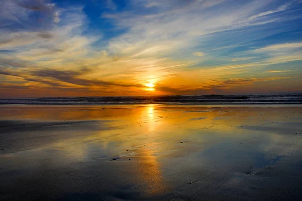 Paesaggi Della Spiaggia Legzira Marocco — Foto Stock