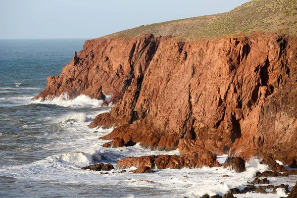 Manzara Legzira Beach Fas — Stok fotoğraf