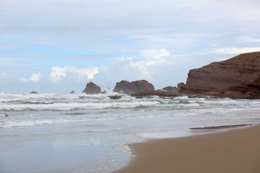 manzara Legzira Beach Fas 