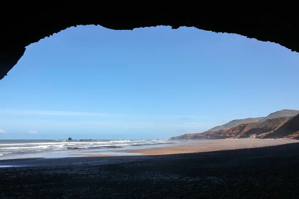 Paisagens Praia Legzira Marrocos — Fotografia de Stock