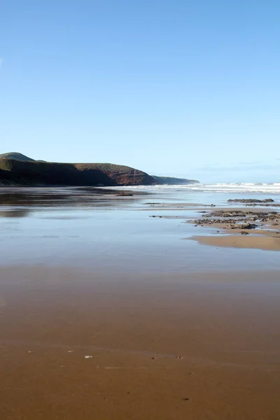 Manzara Legzira Beach Fas — Stok fotoğraf