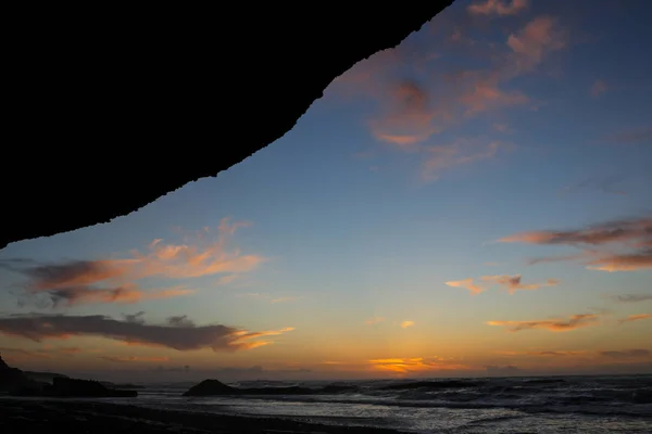 Paisagens Praia Legzira Marrocos — Fotografia de Stock