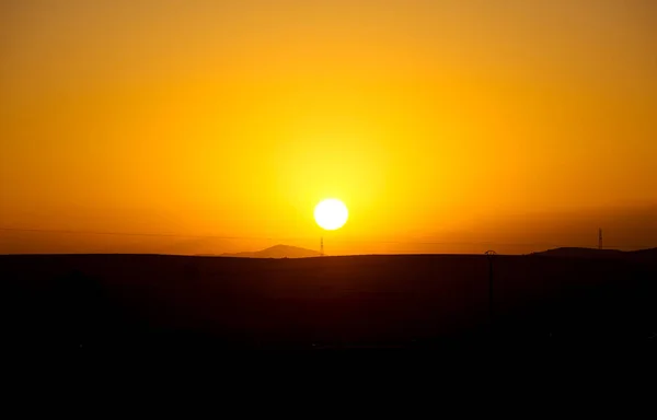 Paisagem Deserto Marroquino — Fotografia de Stock